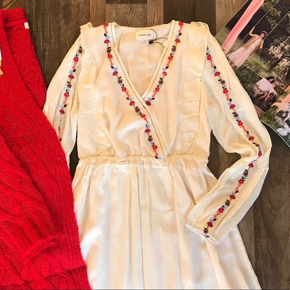 ✨The Day After Forever Long Sleeve Cotton Dress - Picture 4 of 4